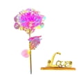 thumbnail image 3 of LED Rose Light Up Flower, Artificial Flower with Glittering Petals, Romantic Valentine's Day Gift for Her, Home Decor, Party Decoration, Battery Operated Gift for Girlfriend, Wife, Anniversary, 3 of 9