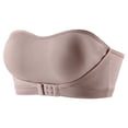 thumbnail image 2 of Umfun Women's Smooth Wirefree Strapless Tube Top - Underwire Free Bandeau with Side Panel Support, Comfortable Stretch Crop Top for All Day Wear, 2 of 9