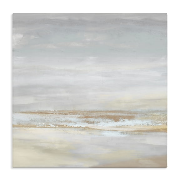 Stupell Industries Coastal Abstract Coastline Canvas Art, 17 x 17, by Rachel Springer