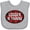 AC-Heather Grey, variant on Inktastic Future Logger in Training Boys Baby Bib
