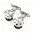 thumbnail image 2 of Sliding Barn Door Hardware Kit Stainless Steel Top Mount For Single Doors ,Easy to Carry, 2 of 6