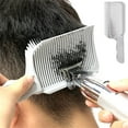 thumbnail image 5 of Scissor Clipper Over Comb Hair Cutting Tool, A Haircut Fade Combs, Professionally Curved Positioning Comb, Barber Hair Cutting Comb, DIY Home Hair Cut, 5 of 5