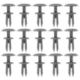 thumbnail image 1 of Shisuyan 30pcs Bumper Retainer Clips Car Plastic Rivets Fasteners Push Retainer Kit Auto Push Pin Rivets Door Trim Panel Clips Beige, 1 of 8