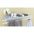 thumbnail image 3 of ClosetMaid SuperSlide Wire Shelf Kit, 48W x 12D x 6H in, 3 of 3
