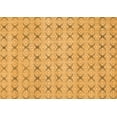 thumbnail image 1 of Ahgly Company Indoor Rectangle Abstract Orange Modern Area Rugs, 6' x 9', 1 of 4