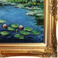 thumbnail image 3 of overstockArt Monet Water Lilies Painting with Victorians Gold Finish Frame, 3 of 3