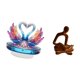 thumbnail image 5 of Escultura De Cisne Acrílico, Centro De Mesa, Decoración De Gabinete, Estantería, Oficina, Adorno De San Valentín, Figura Humana, Estatua De Pensador Abstracto, Arte, Colección Versátil,, 5 of 8