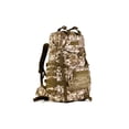 thumbnail image 1 of Soidarity para deportes al aire libre Bolsa grande impermeable Multi bolsillo Hombros Mochilas ajustables de gran capacidad Supervivencia Mochilas de mochilero Camuflaje marrón Soidarity OD023066-04, 1 of 6
