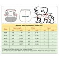 thumbnail image 5 of 2 Pieces Dog Dress Girl Bowknot Floral Dress Cute Rosette Dog Sundress Dog Princess Dresses for Small Pet Puppy Dogs and Cats (Flower Pattern,L), 5 of 5