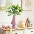 thumbnail image 5 of Easter Decorations Artificial colorful butterflieswith green leaves - Spring Floral Picks Decor Stems with Leaves for Home Table Centerpiece Vase Arrangement, 5 of 6