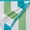Aqua / Green, variant on Great Bay Home Cotton Cabana Stripe 4-Pack Beach Towel (4 Pack - 30" x 60", Navy / Taupe)