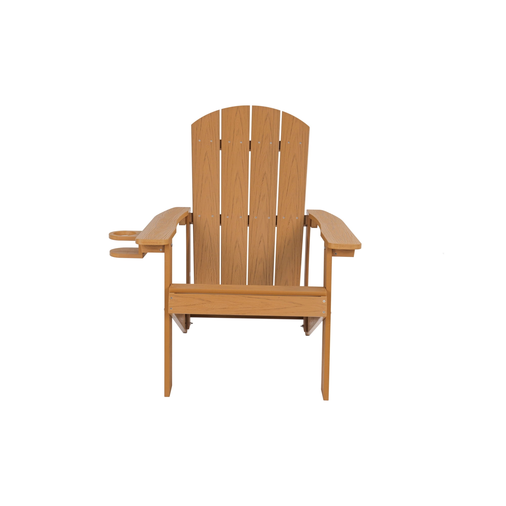 Jopath 2-Piece Patio Lounge Chair, Outdoor Accent Chairs Durable and Stylish for Deck Garden Teak