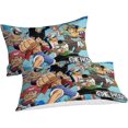 thumbnail image 2 of Parure De Lit Anime Luffy 3D Print Duvet Cover Set Single Print Duvet Bedding Set Bedding Set Soft Parure De Lit Anime Luffy Chopper Lightweight Microfiber Quilt Cover with Zipper Closure Double, 2 of 5