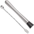 thumbnail image 1 of Acero inoxidable Handy Wine Mezcling Sticir Stick Portátil Restaurante Cafetería Bebida Ice Machisting Utensilios Accesorios Tipo 1 Jumpingount HA009912-01, 1 of 6