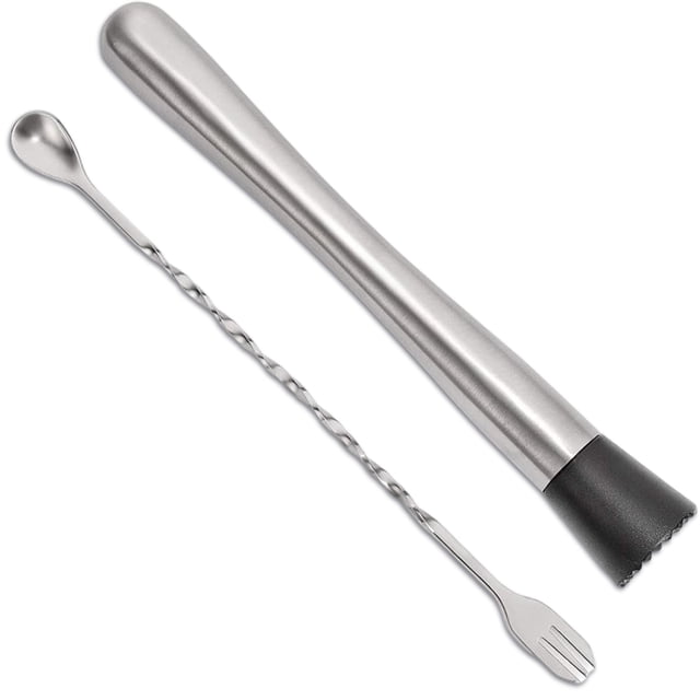 Acero inoxidable Handy Wine Mezcling Sticir Stick Portátil Restaurante Cafetería Bebida Ice Machisting Utensilios Accesorios Tipo 1 Jumpingount HA009912-01