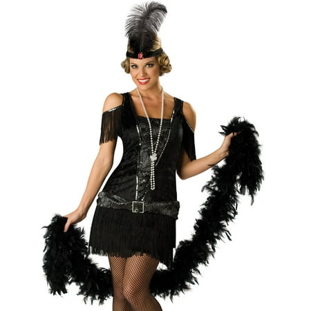 In Character Ladies Flapper Roaring 20s Outfit Halloween