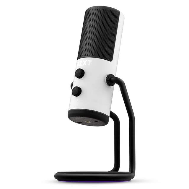 Micrófono NZXT Capsule AP-WUMIC-W1 USB cardioide blanco
