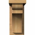 thumbnail image 2 of 5 1/2"W x 12"D x 12"H Yorktown Smooth Corbel w/Backplate, Western Red Cedar, 2 of 9