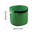 thumbnail image 3 of Uutvmp Round Non-Woven Fabric Grow Bags, Fabric Aeration Pots Container with Strap Handles for Nursery Garden and Planting, 3 of 9