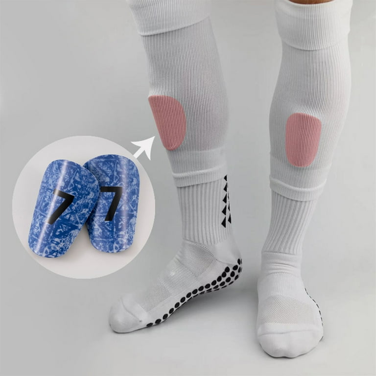 4 Pcs Mini Football Shin Pads, Protege Tibia Foot, 10x6 Cm