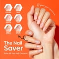 thumbnail image 6 of modelones Nail Strengthener and Growth Scented Nail Repair for Damaged Nails Hardener Extra Strong and Growth 3-in-1 Repair Mode Gifts for Women 13.5ml 0.46 Fl Oz, 6 of 10