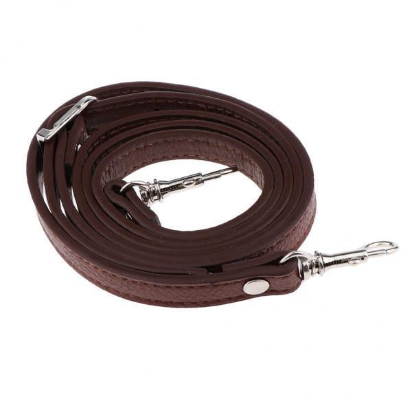 2X hebillas de cinturón de correa de cuero ajustables para bandolera marrón claro Zulema reemplazo de la correa de hombro
