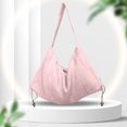 thumbnail image 1 of Bolso de mano a la moda para mujer, bolsos de mano con cremallera, gran capacidad, sólidos, multibolsillos, para dinero FLhrweasw Para estrenar, 1 of 9