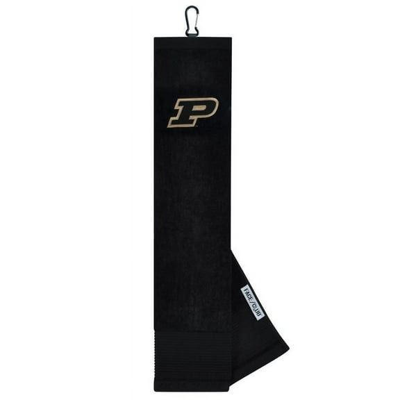 Purdue Boilermakers 16" x 24" Face & Club Tri-Fold Towel