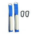 thumbnail image 2 of AMLESO 2 Pieces Gyms Handles Universal Chest Fitness LAT Row Bar Fittings Exercise Equipment Metal for Yoga Strength Trainer Pilates blue, 2 of 7