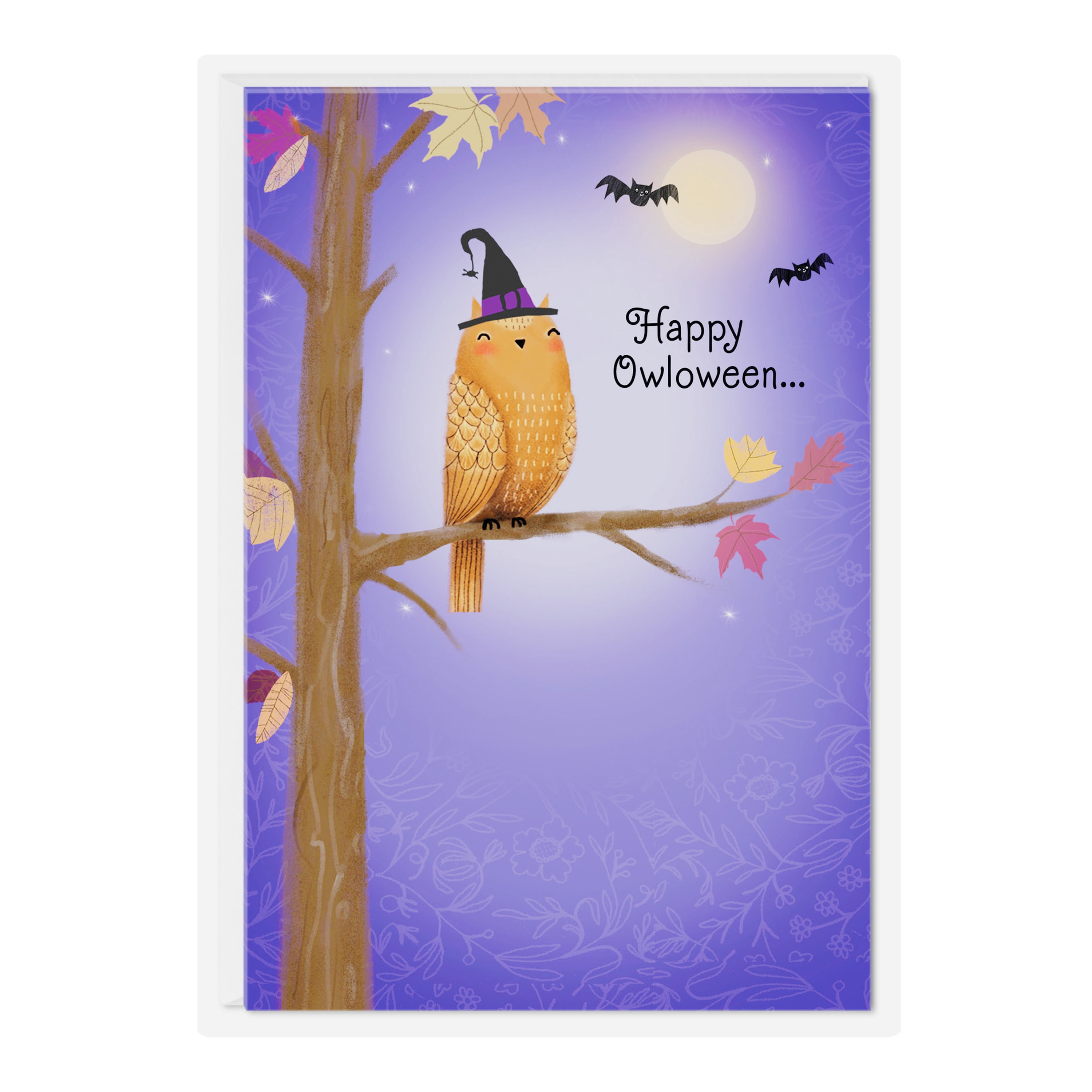 Hallmark Halloween Cards (Happy Owloween), Pack of 6, 6 Count