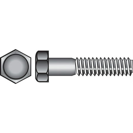 Hillman 1/2  Hot Dipped Galvanized Steel Hex Bolt