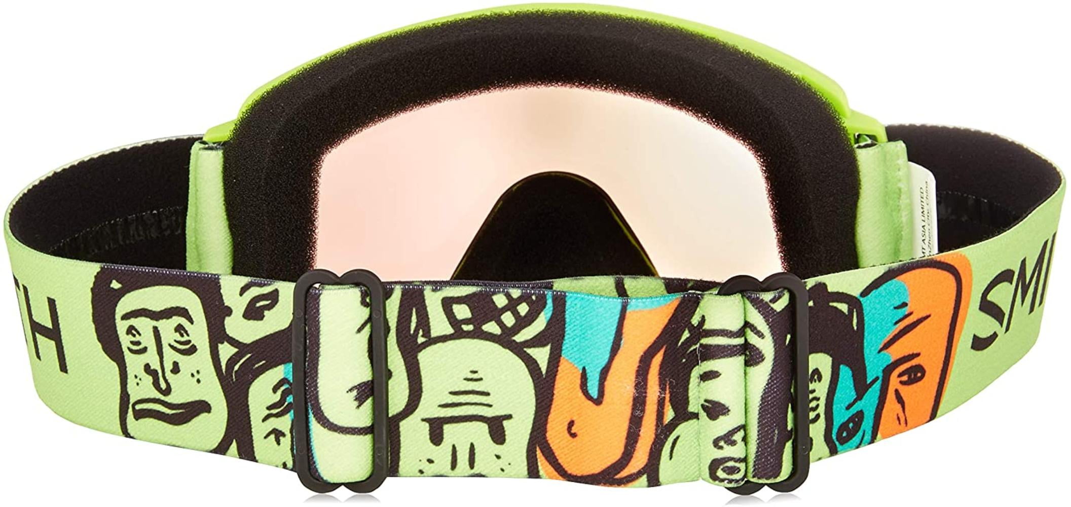Smith Optics Rascal Goggle (Youth Fit) Flash Faces/Rc36/Extra Lens 