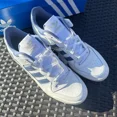 thumbnail image 3 of Ad-id-as Forum CL Low White Crew Blue Gum Men's Athletic Shoes IH7821 Size 13, 3 of 6