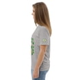 thumbnail image 4 of Good Luck Unisex Organic Cotton Tee Shirt Short Sleeve Crew Neck Variety (Heather Grey, S), 4 of 4