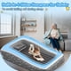 thumbnail image 4 of Cama de viaje inflable Abdtech para niños pequeños con barandilla de 4 lados, 4 of 9