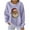 Purple, variant on Yangnuo Womens Trendy Casual Christmas Theme Crew Neck Sweatshirts 2025 Ladies' Fashionable Loose Casual Letter Printed Long Sleeved Round Neck Sweatshirt Top