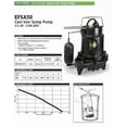 thumbnail image 2 of Eco Flo EFSA50 1/2 HP Black Cast Iron Submersible Sump Pump, 2 of 11