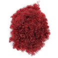 thumbnail image 2 of Curly Wavy Wigs Women Female Synthetic Hair Burgundy Wigs for Party Cosplay, 2 of 5
