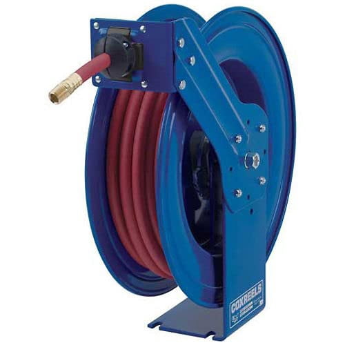 Coxreels SH-N-550 3/4"x50' 300 PSI Heavy Duty Spring Retractable Low Pressure Ho