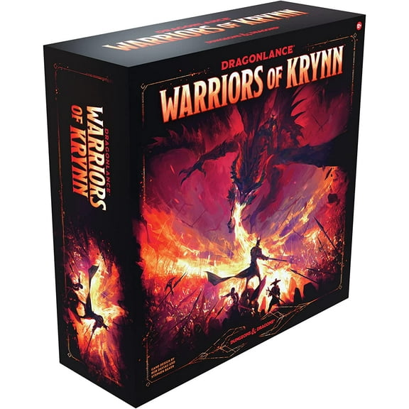 Dragonlance: Warriors of Krynn (Dungeons & Dragons Cooperative Board Game for 3-5 Players)