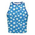 thumbnail image 4 of QASIEATN Women Tank Top Sleeveless Slim Fit Vest Crop Tops Teen Girl Retro Streetwear Fashion Camisole for Women, 4 of 5