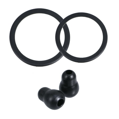 

2 Sets Durable Stethoscope Earplug Replacement Earbud for Hospital Clinic