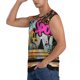 thumbnail image 3 of Balery Graffiti Lamp Urban Scene Camisetas sin mangas para hombre, absorbe la humedad y protege contra el mal olor.-Medium, 3 of 7