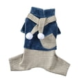 thumbnail image 3 of Abrigos De De Perro Pequeño Para Mascotas Cálidas De Invierno Ropa Para Mascotas Ropa Ropa S / M / L - Zafiro Zafiro Azul-M, 3 of 7