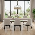 thumbnail image 3 of Tribesigns 78.7-Inch Industrial Dining Table for 8, Long Rectangle Rustic Dinner Table with Metal Legs, Modern Kitchen Table for Home Office, 3 of 6