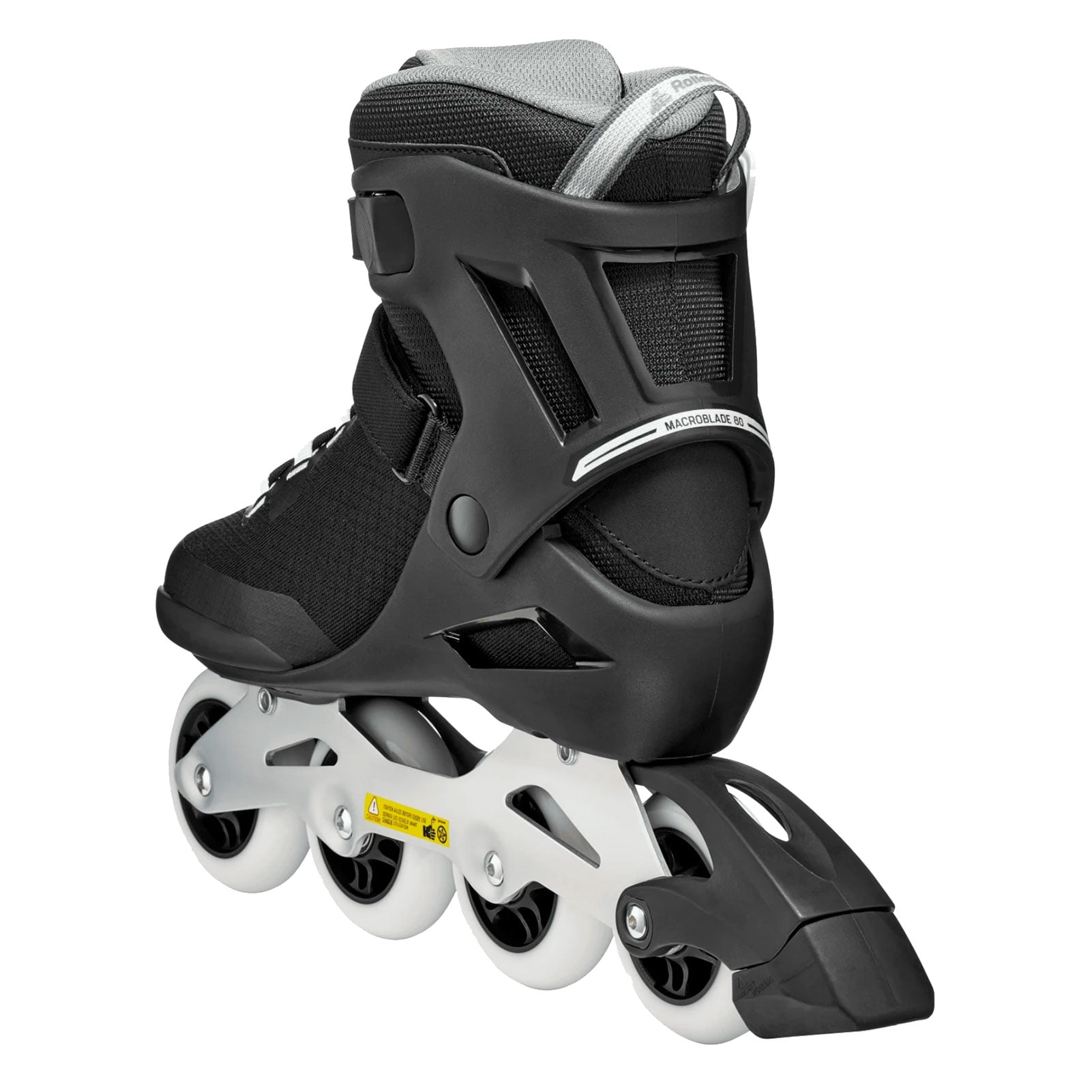 ROLLERBLADE Men's Macroblade 80 Black/Gray Skates, Size: 11/11.5