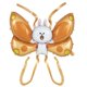 thumbnail image 1 of Globo de alas de mariposa, fiesta de cumpleaños infantil, inflable, accesorios decorativos, puesto de juguete, globo de película de aluminio, 1 of 4