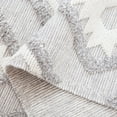 thumbnail image 5 of SAFAVIEH Natura Regena Diamond Area Rug, Grey/Ivory, 4' x 6', 5 of 7