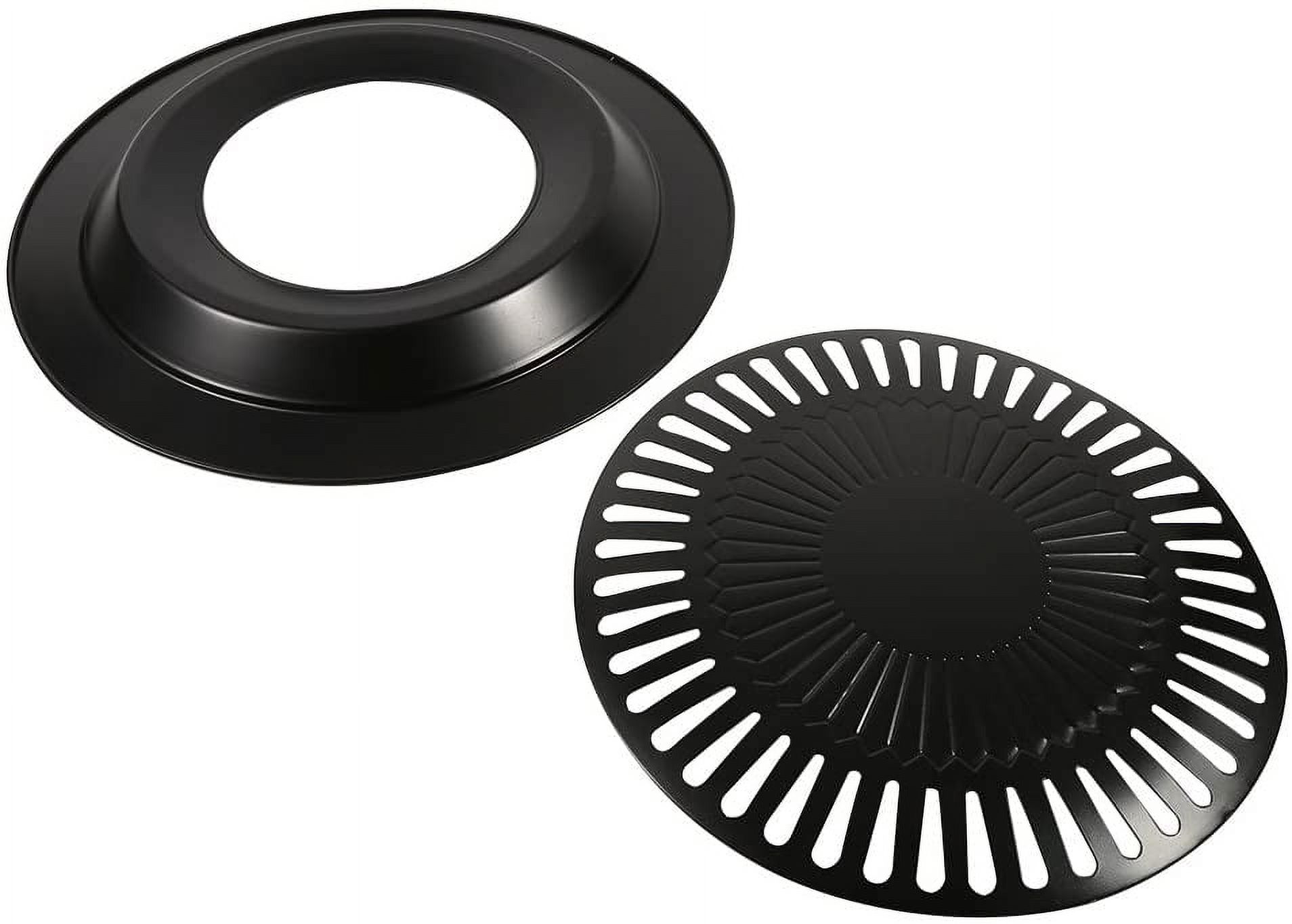 Round Griddle, Bbq Grill Plate Smokeless Non-Stick Grill Pans, Indoor Stove Grill Plate Healthy Cooking Bbq Cooking Kitchen Tool