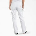 thumbnail image 2 of Dickies Women's FLEX Relaxed Fit Carpenter Painter's Pants, White, 12, 2 of 2